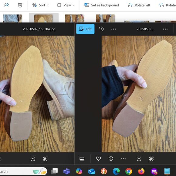 NIB BED STU ROAN Diabolical Leather Ankle Bootie Bone Size 7.5 - Picture 11 of 16